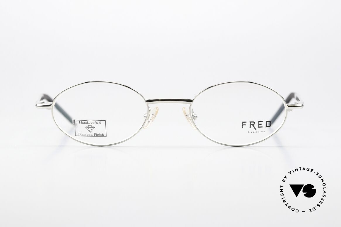 Fred Cut 001 Timeless Oval Eyeglasses, oval full-rim glasses; suitable for men and women, Made for Men and Women