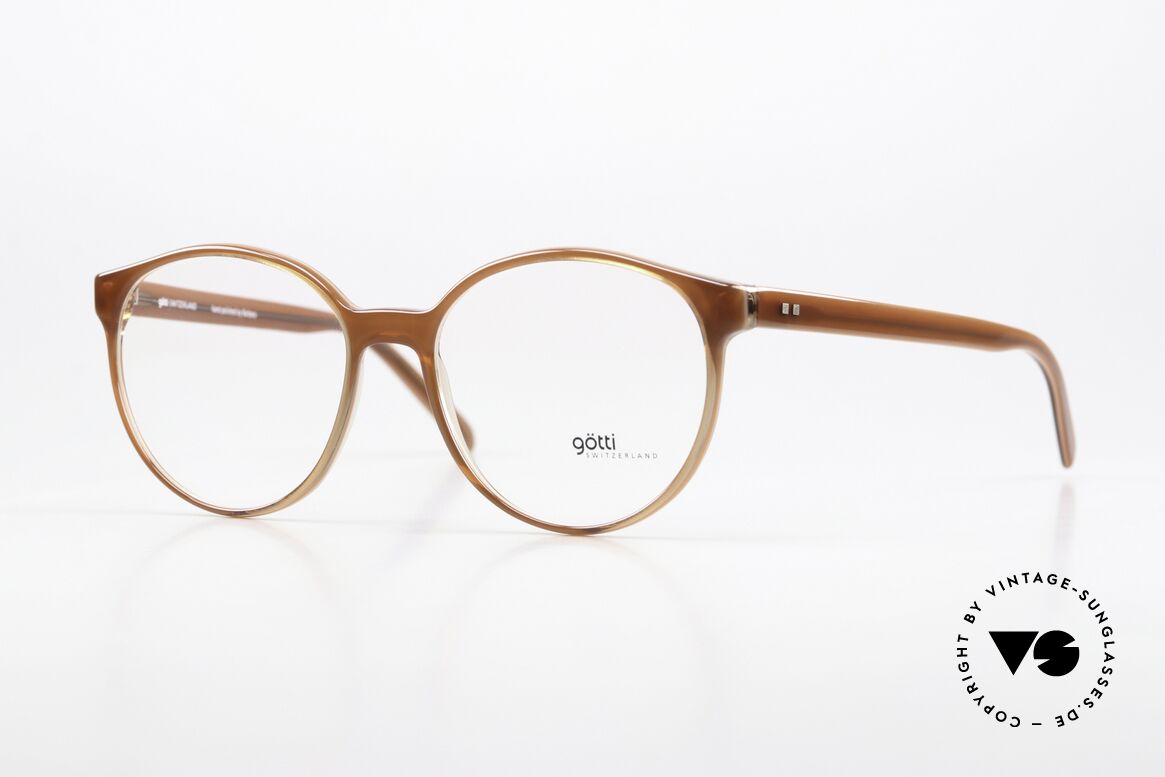 Götti Sabik Ladies Specs Panto Style, Götti / Goetti glasses Sabik, col. HAZ, size 51/15, Made for Women
