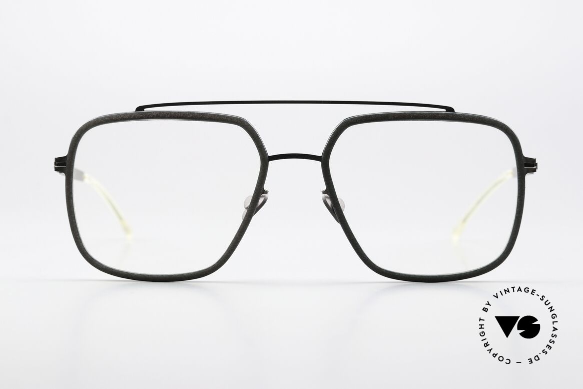 Mykita Mylon Reed Designer Frame Square Pilot, Mykita Mylon HYBRID eyeglasses; mod. Reed, Made for Men