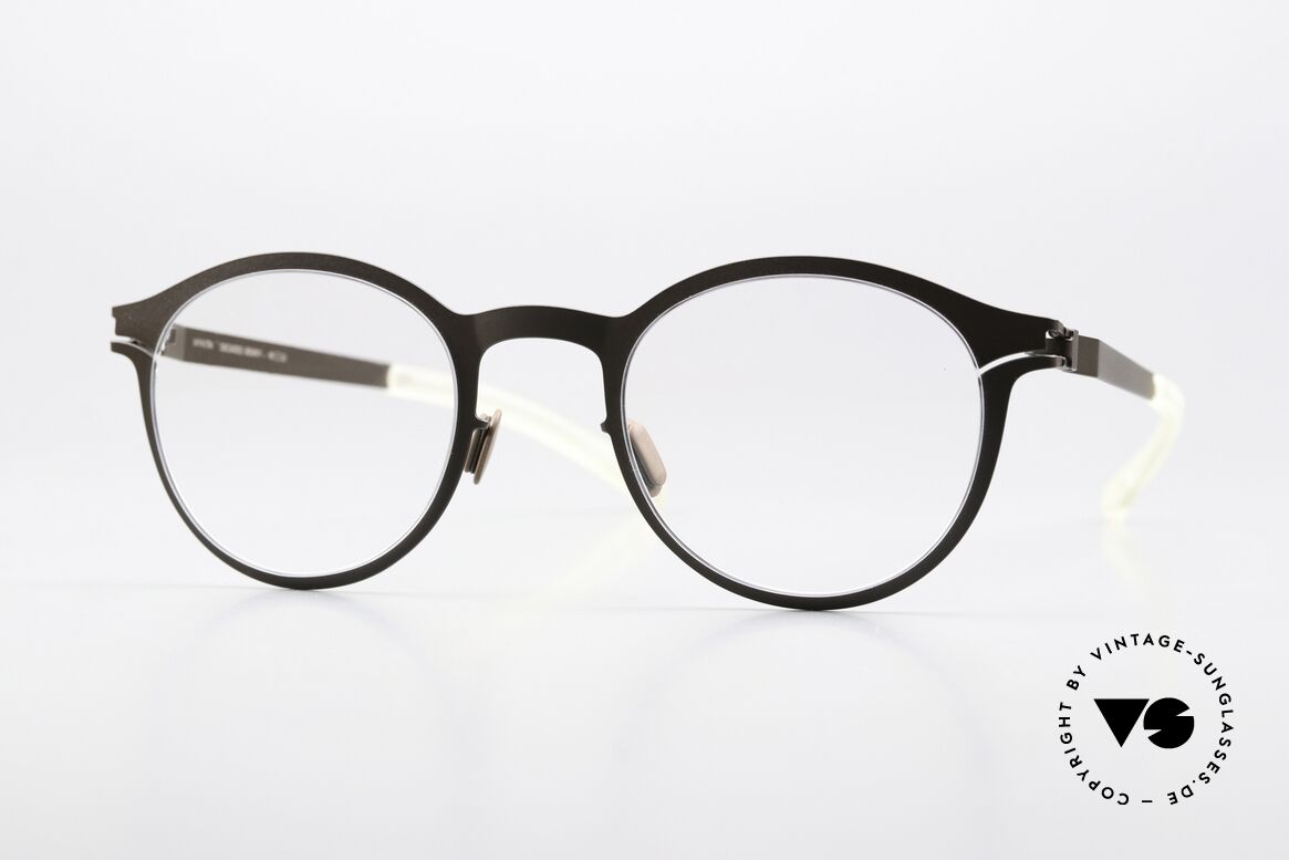 Mykita Benny Unisex Panto Specs In Terra, Mykita glasses, model BENNY in size 46-22, col 075, Made for Men and Women