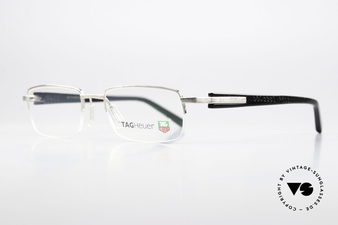 Tag Heuer 8205 Trends Brushed Palladium Carbon, brushed palladium frame front & acetate temples, Made for Men