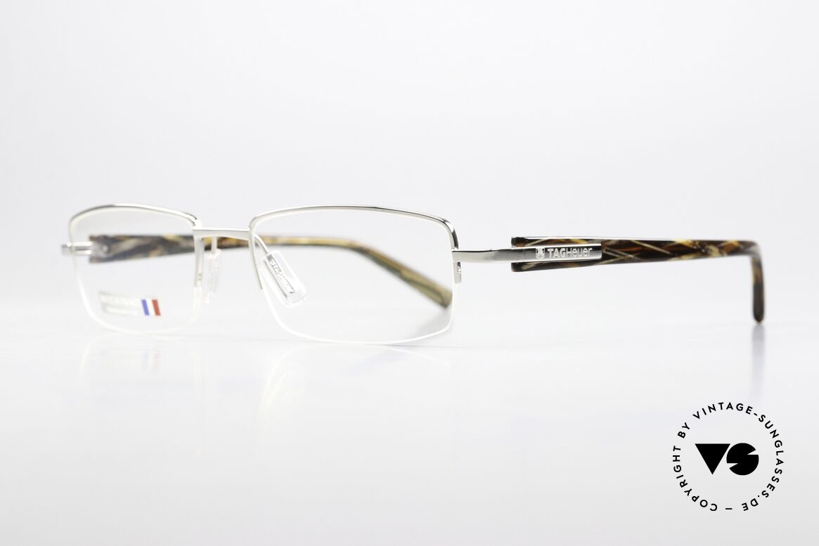 Tag Heuer 8204 Trends Polished Palladium Tortoise, polished palladium frame front & acetate temples, Made for Men