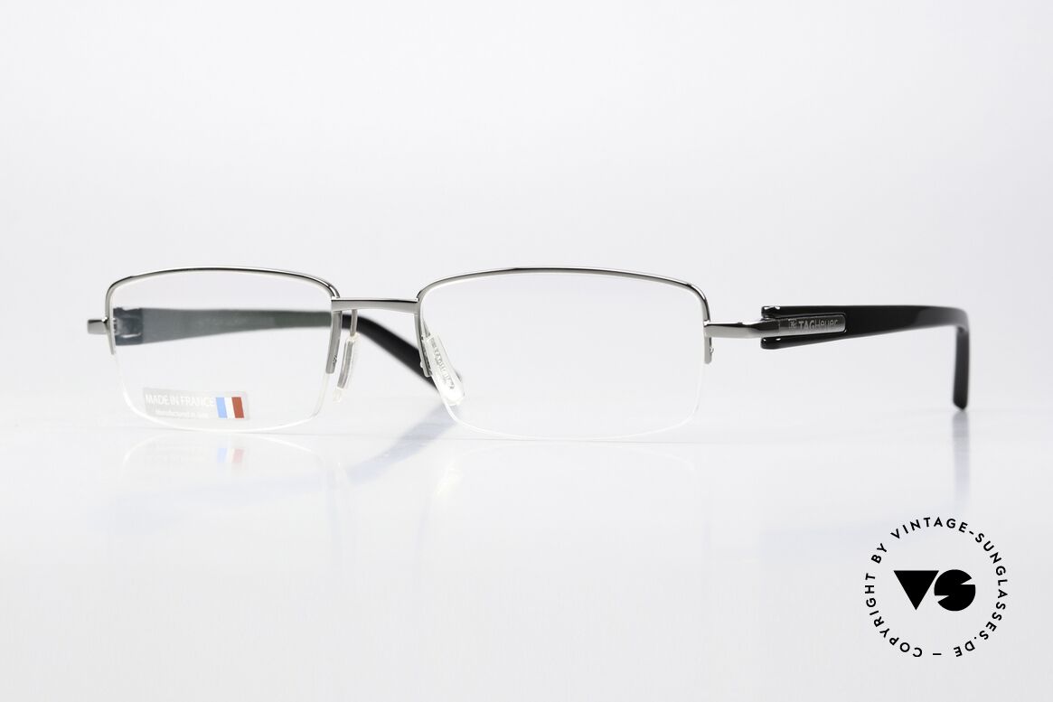 Tag Heuer 8204 Trends Polished Ruthenium Black, Tag Heuer glasses mod. 8204, col. 002, size 54-18, Made for Men