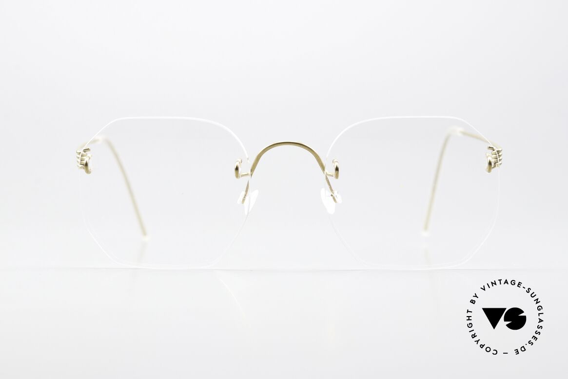 Lindberg Air Titan 334 Rimless Frame 90's Specs, rimless vintage specs from the Lindberg Air Titan series, Made for Men and Women