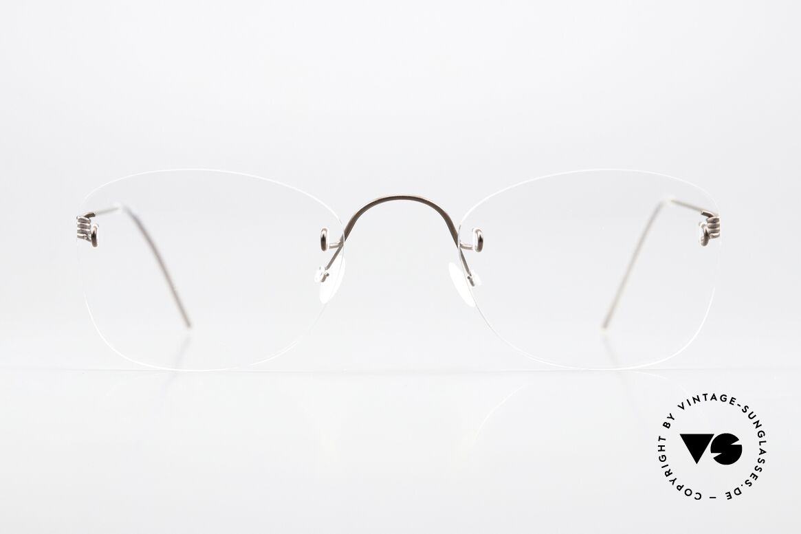 Lindberg Air Titan 243 Almost Invisible Glasses, rimless vintage specs from the Lindberg Air Titan series, Made for Men and Women