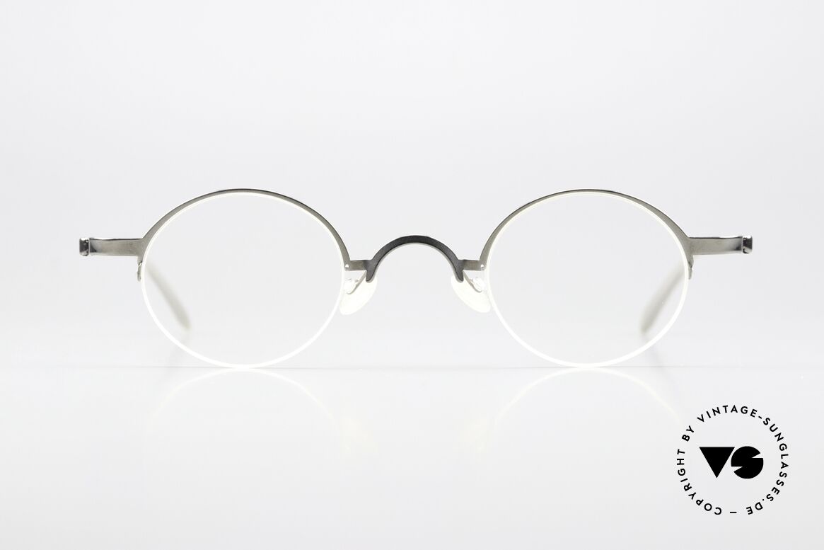Lindberg 7005 Strip Titanium Round Titanium Frame Unisex, distinctive quality and design (award-winning frame), Made for Men and Women