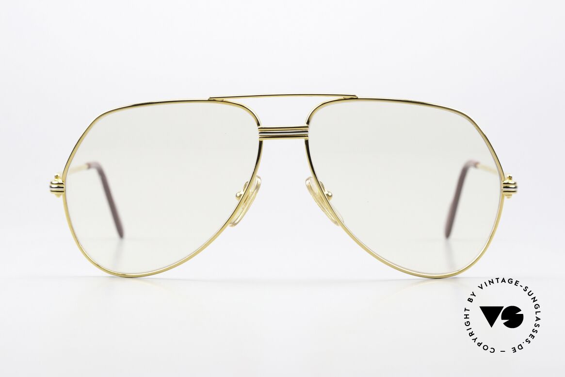 Cartier Vendome LC - L Changeable Sun Lenses, mod. "Vendome" was launched in 1983 & made till 1997, Made for Men
