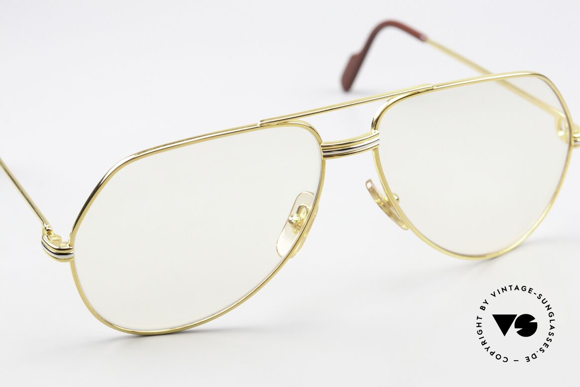 Cartier Vendome LC - L Changeable Sun Lenses, breath on the lenses to make the CARTIER LOGO visible!, Made for Men