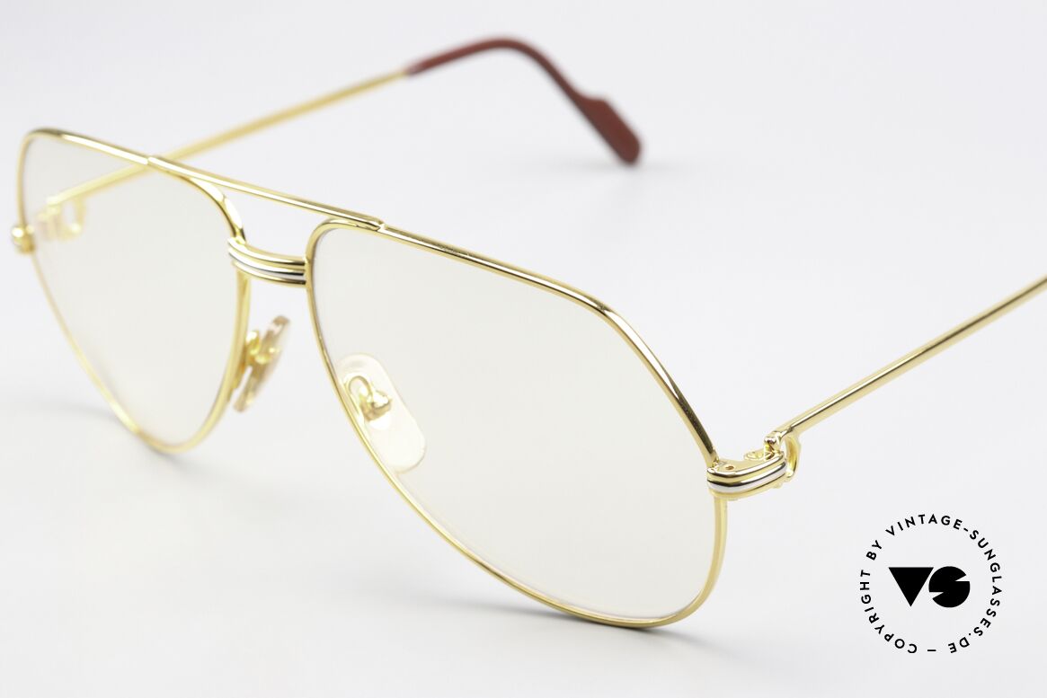 Cartier Vendome LC - L Changeable Sun Lenses, the lenses are darker in the sun and lighter in the shade, Made for Men
