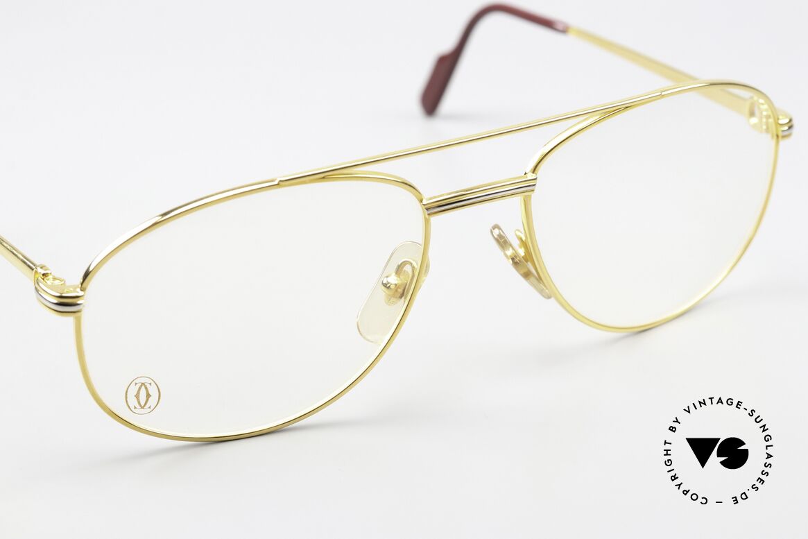 Cartier Driver - M 90's Luxury Aviator Frame, never worn (like all our rare precious vintage Cartiers), Made for Men