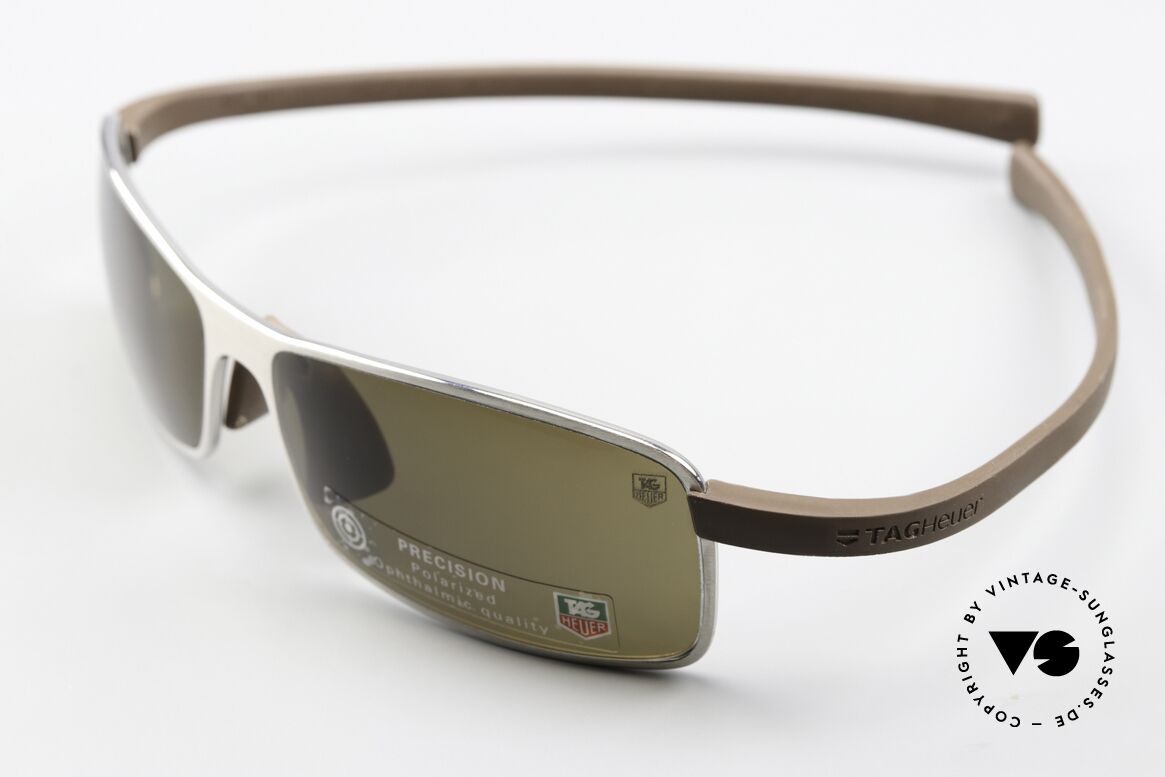 Tag Heuer 5018 Reflex With Polarized Sun Lenses, ideal wearing comfort (temples adapt to the face), Made for Men