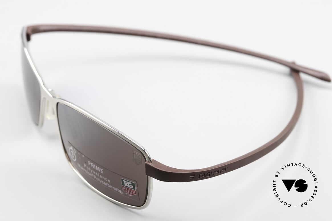 Tag Heuer 2019 Reflex Polycarbonate Sun Lenses, ideal wearing comfort (temples adapt to the face), Made for Men
