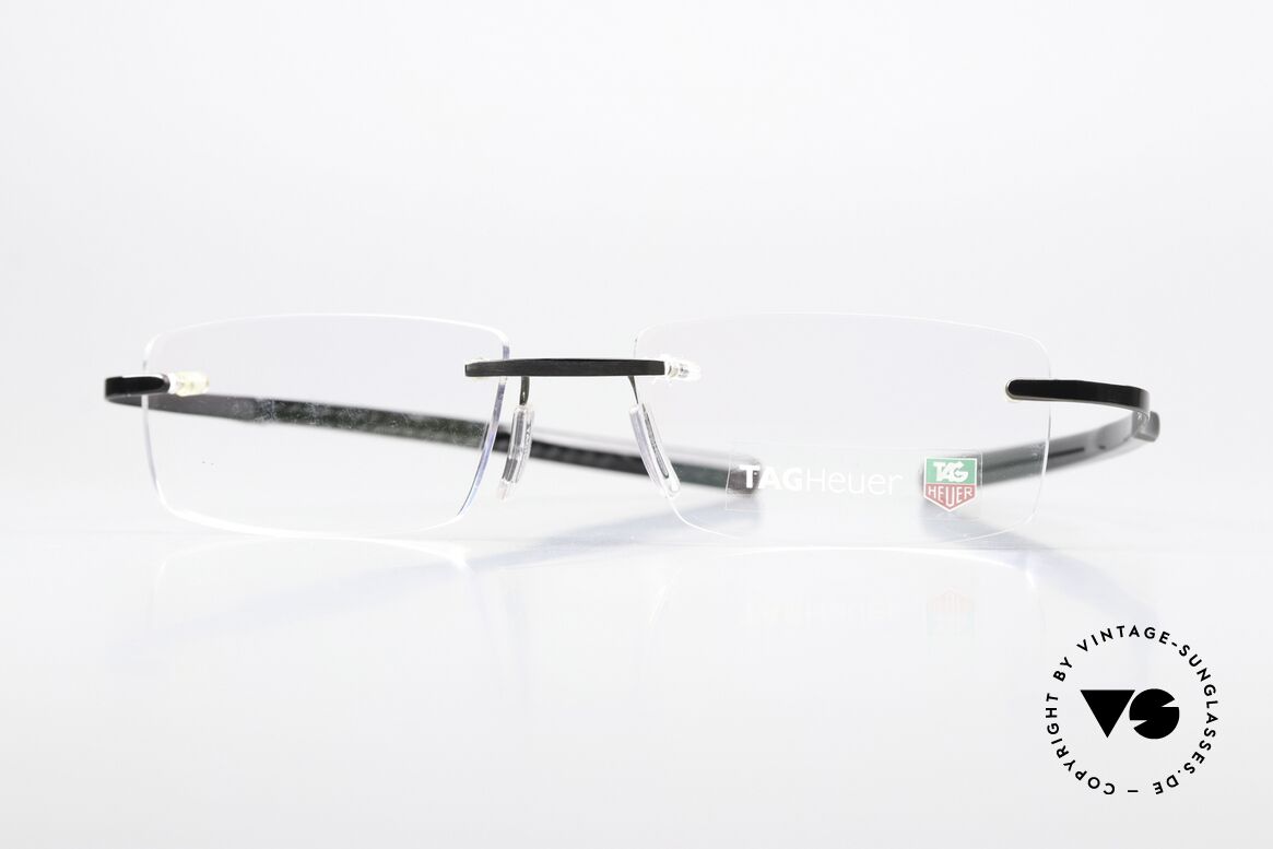 Tag Heuer 0342 Reflex Avant-Garde Racing Glasses, Tag Heuer glasses TH 0342, col. 012, size 54-17, Made for Men