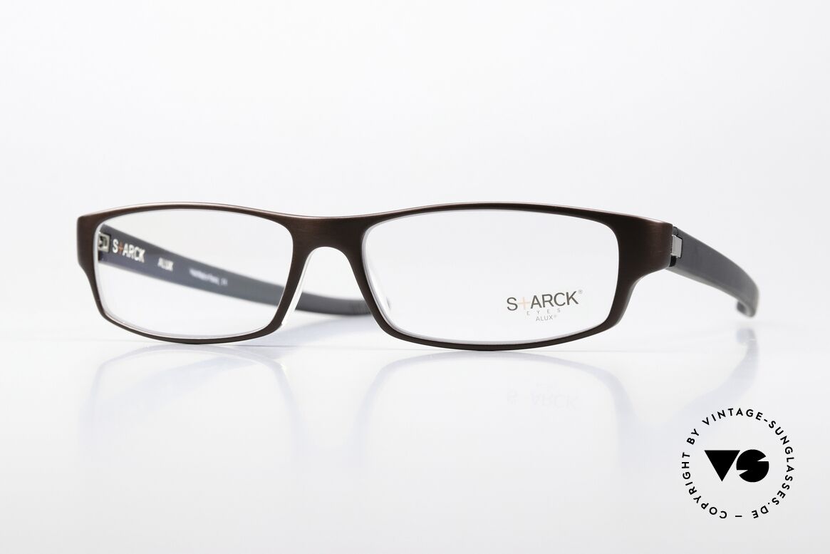Starck Eyes PL0604 Men's Glasses Aluminum, Starck Eyes glasses PL0604, ALUX, size 59/16, 130mm, Made for Men