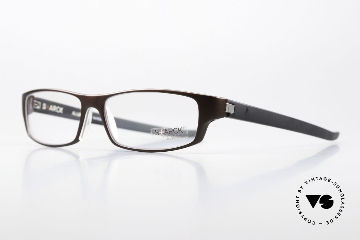 Starck Eyes PL0604 Men's Glasses Aluminum, a striking pair of men's eyeglasses for quality lovers, Made for Men
