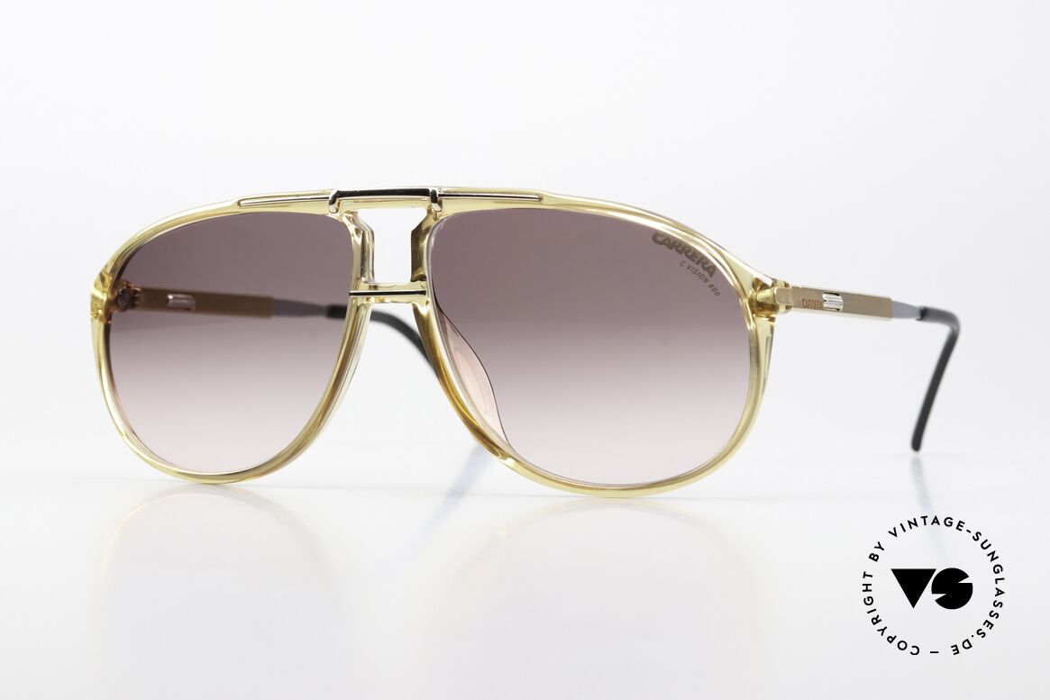 Carrera 5323 Adjustable Temples Vario 80's, brilliant 1980's aviator sunglasses by CARRERA, Made for Men and Women