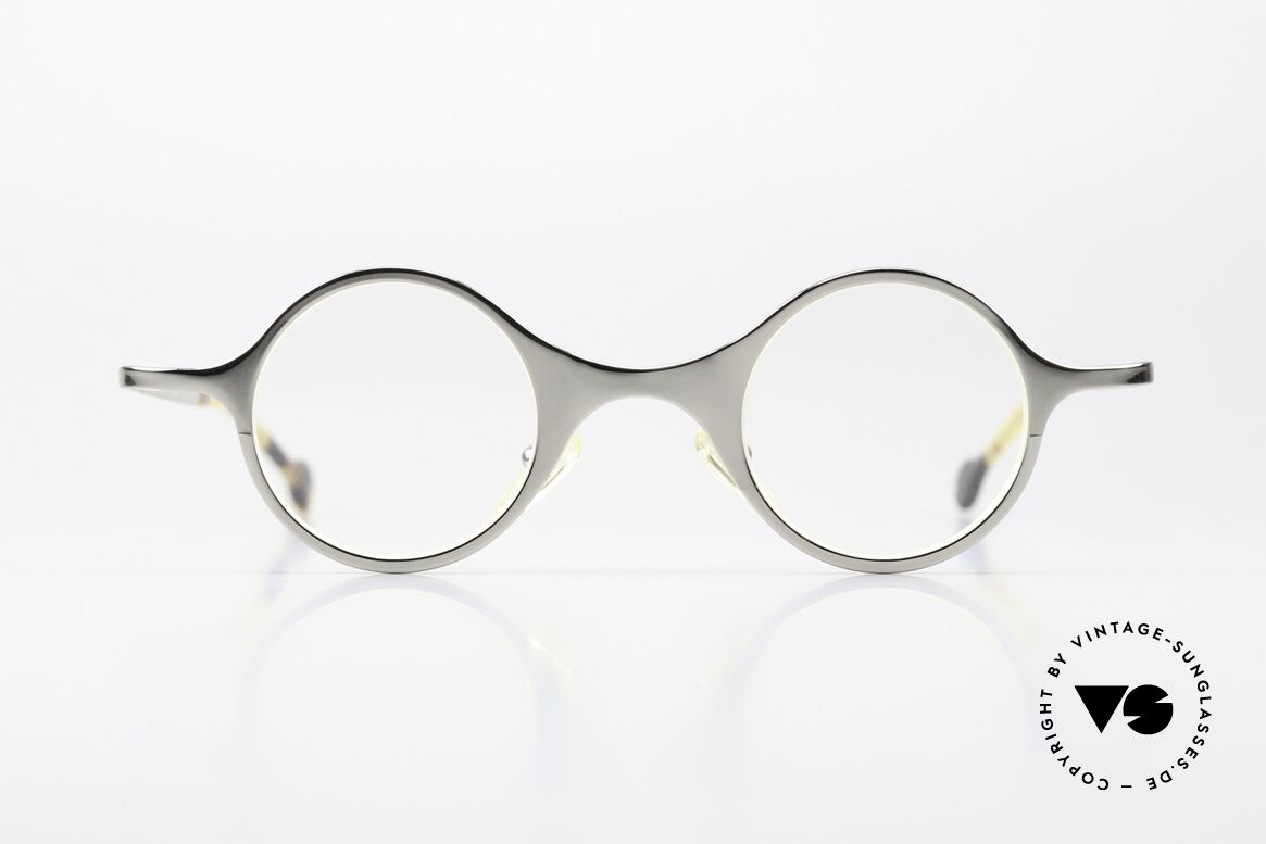 L.A. Eyeworks Steincrump Small Round Frame 1998, functionality, materials and workmanship on TOP LEVEL, Made for Men and Women