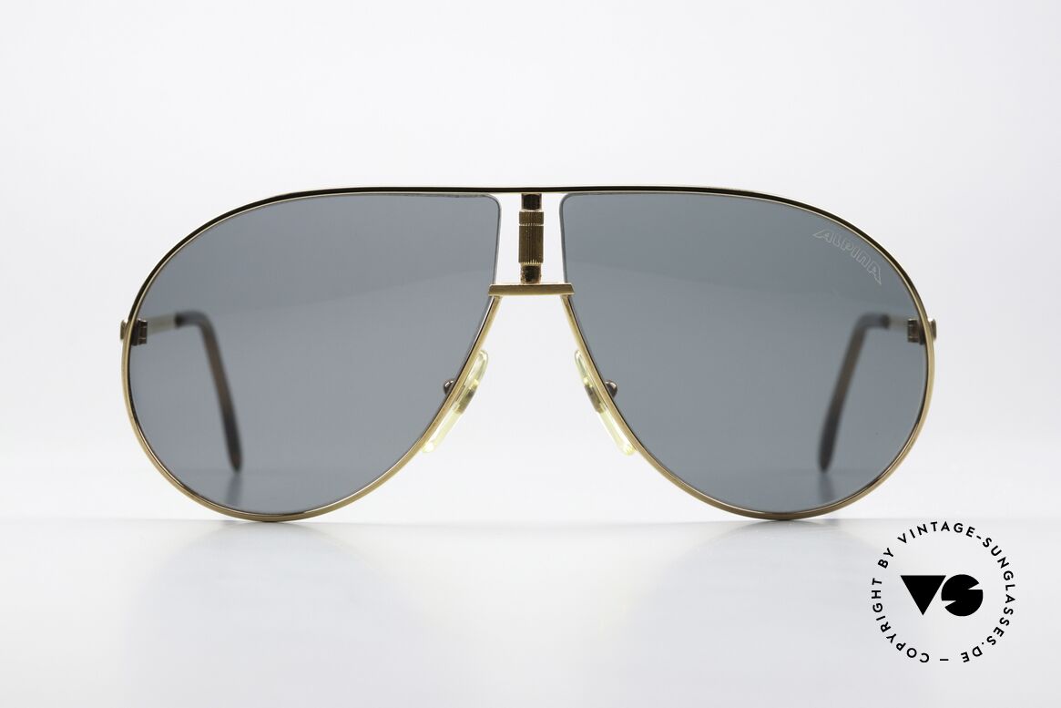 Alpina Quattro Rare 80's Movie Sunglasses, Quattro: legendary designer frame; in size 62-12, Made for Men