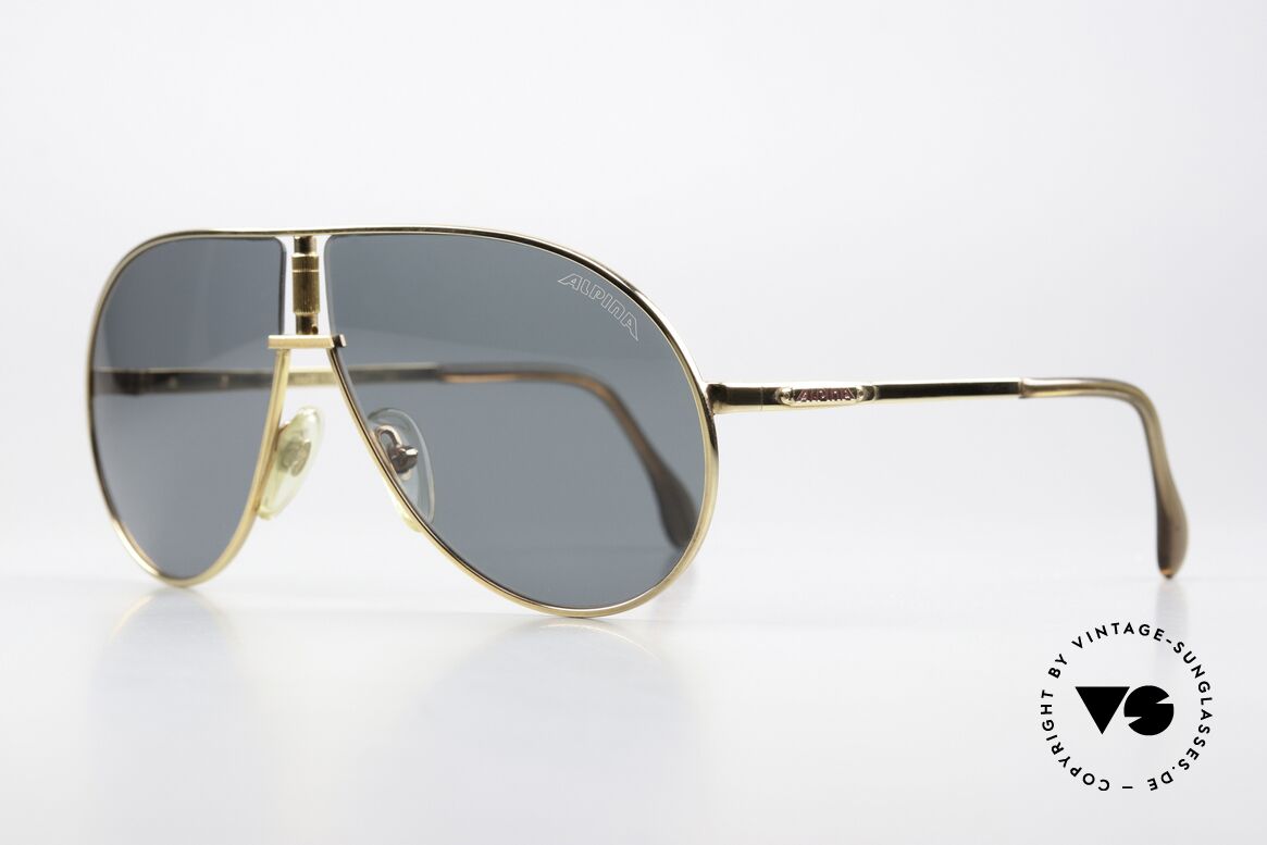 Alpina Quattro Rare 80's Movie Sunglasses, amazing quality and perfect fit (made in Germany), Made for Men