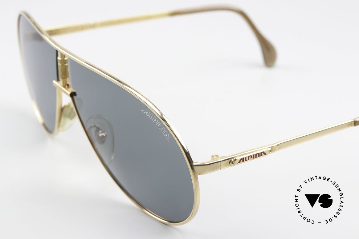 Alpina Quattro Rare 80's Movie Sunglasses, famous 'aviator sunglasses' in untouched condition, Made for Men
