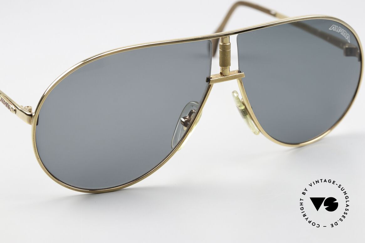Alpina Quattro Rare 80's Movie Sunglasses, NO RETRO sunglasses, but a 35 years old RARITY!, Made for Men