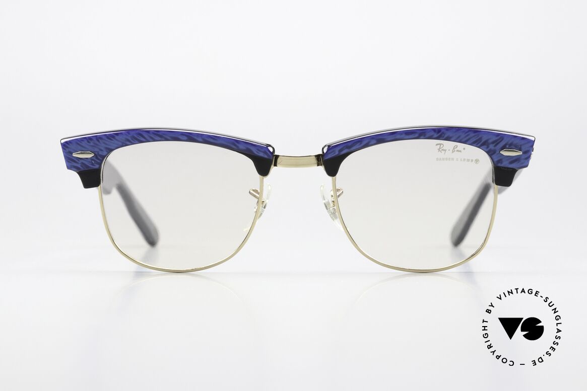 Ray Ban Clubmaster Hybrid Customized One Of A Kind, custom-made at the time on customer order, Made for Men and Women