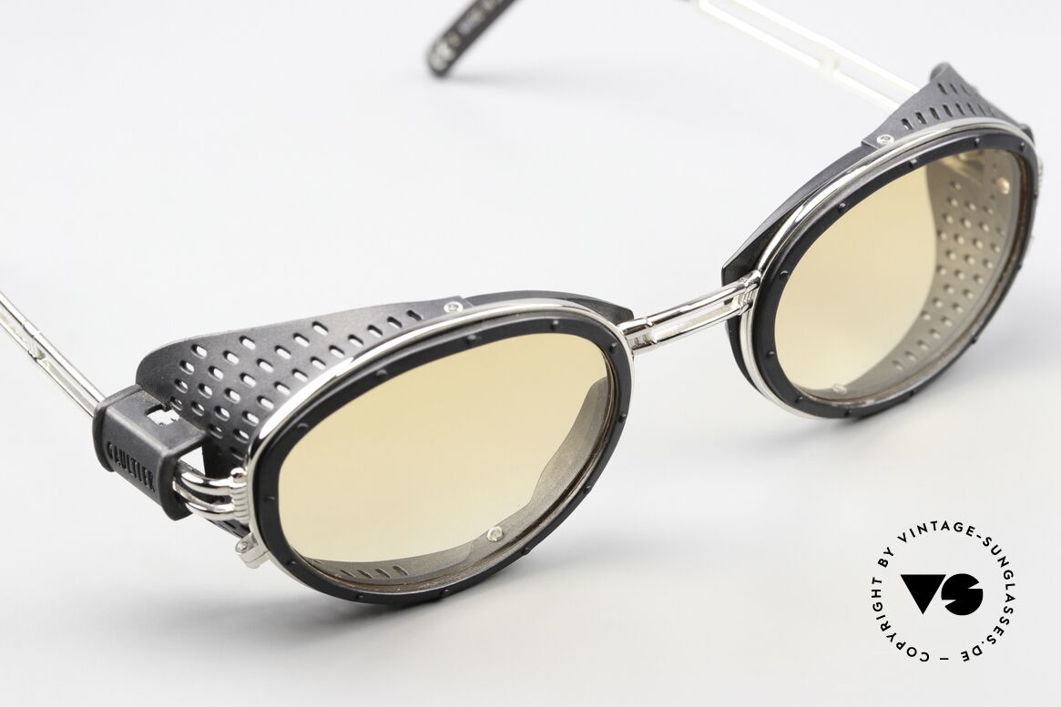 Jean Paul Gaultier 56-6201 Steampunk Designer Shades, unused ORIGINAL from 1995 in top-notch quality, Made for Men and Women