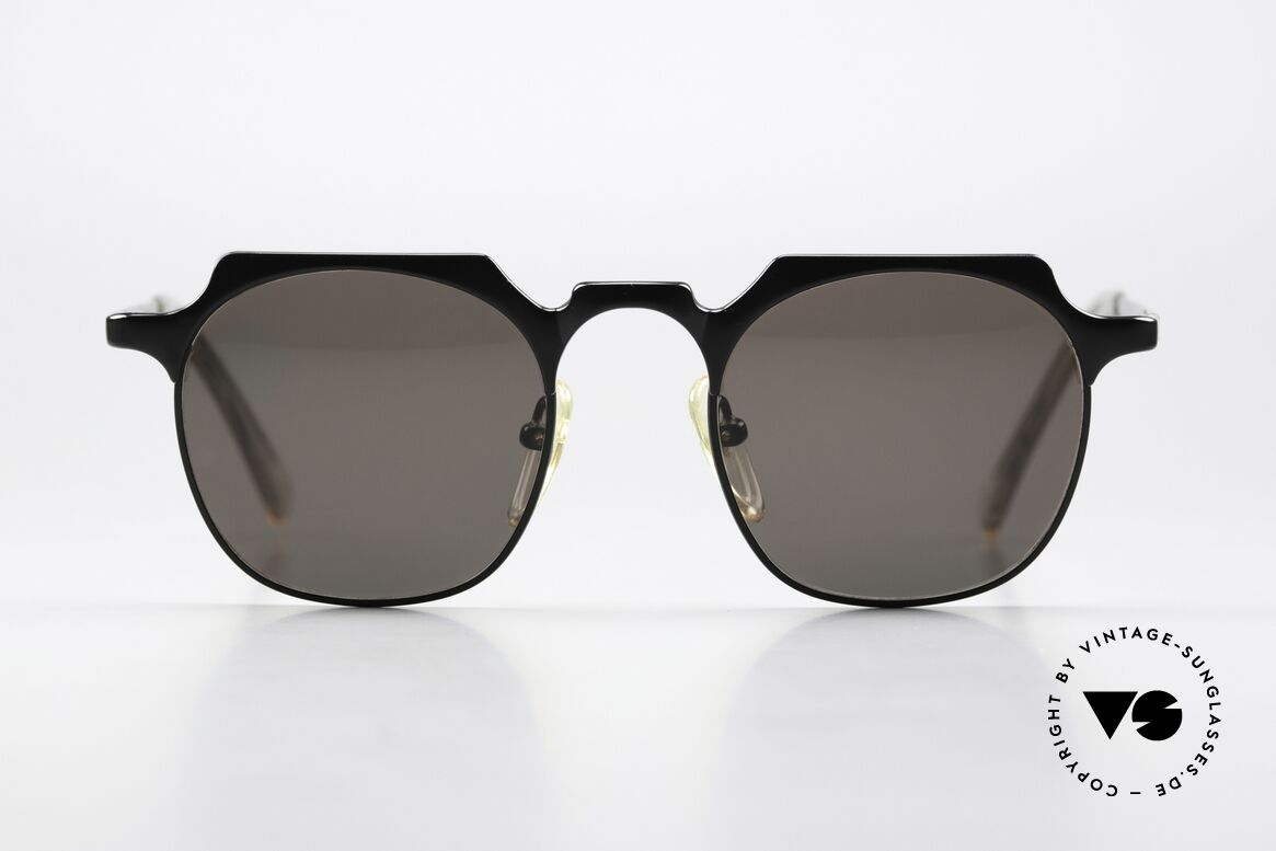 Jean Paul Gaultier 57-0171 90's Panto Designer Shades, one of the top models of the Junior Gaultier Series, Made for Men and Women