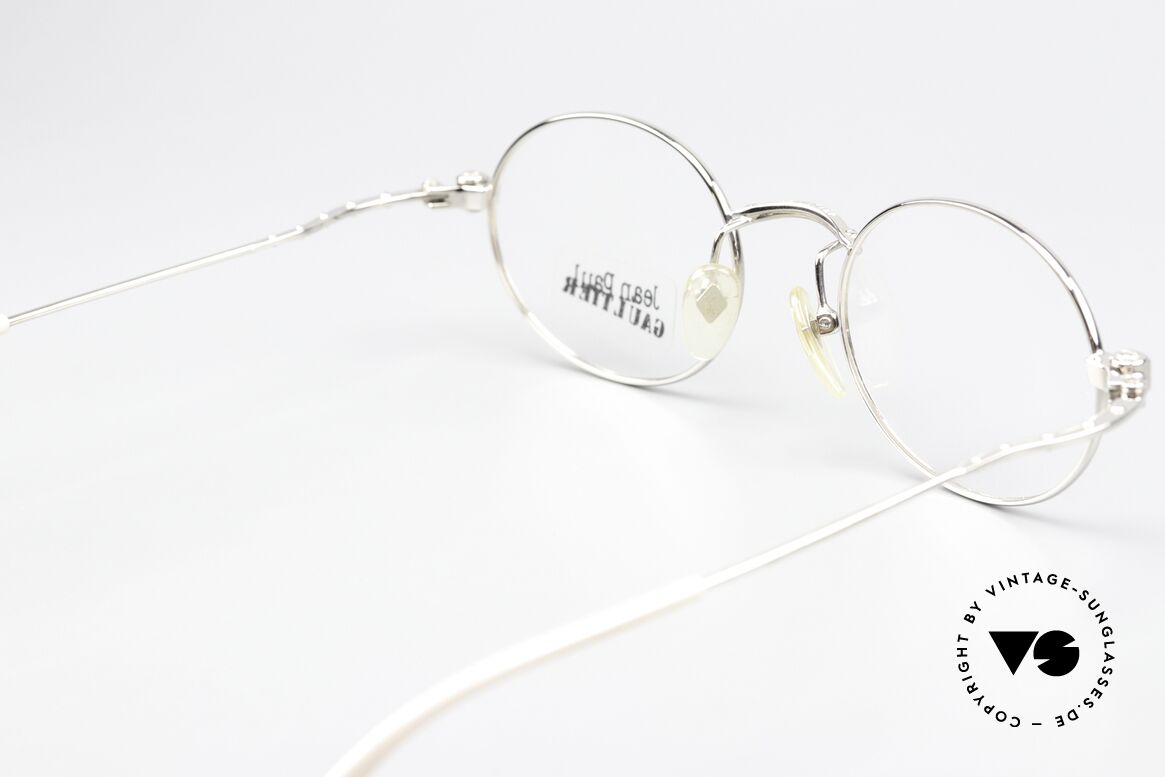 Jean Paul Gaultier 55-6105 Oval 90's Japan Eyewear, NO retro fashion;  a 30 years old rarity; true vintage!, Made for Men and Women