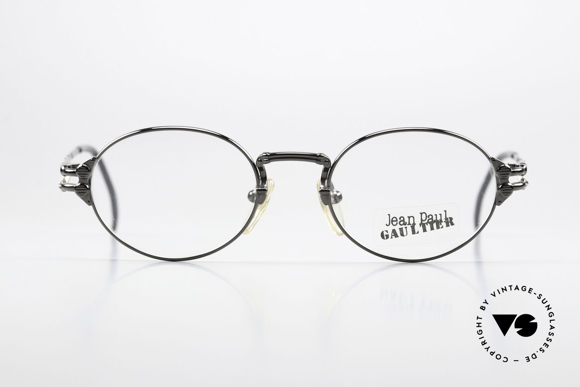 Jean Paul Gaultier 55-4173 Oval Eyewear From 1997, unique designer eyeglasses by JEAN PAUL GAULTIER, Made for Men and Women