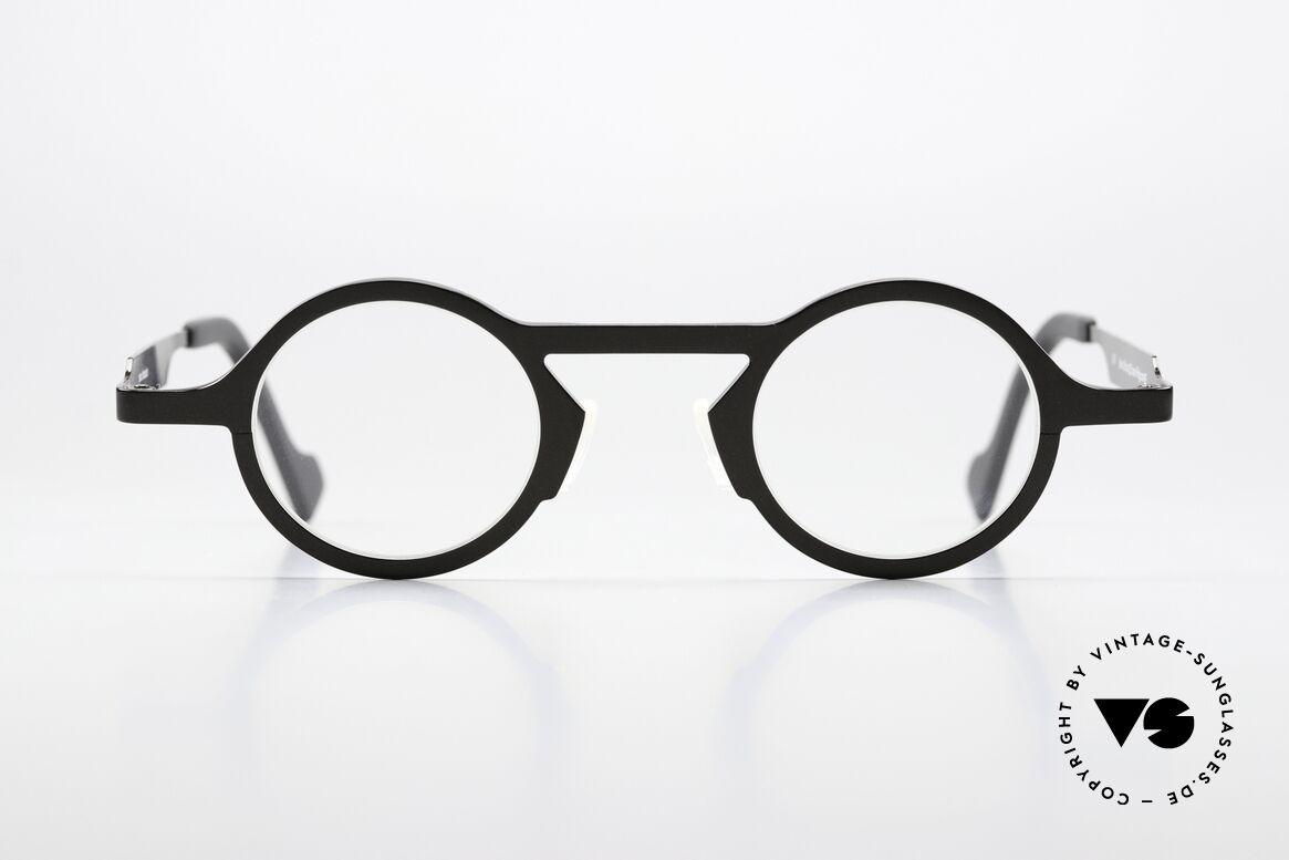 Theo Belgium Africa Round Designer Frame Unisex, interesting designer eyeglasses by Theo Belgium, Made for Men and Women