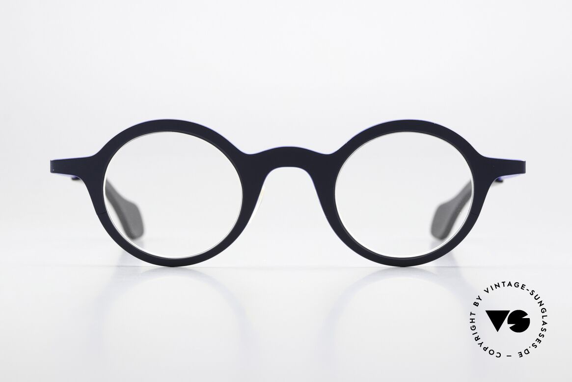 Theo Belgium Mille 24 Round Designer Eyeglasses, round designer eyeglass-frame; Theo Belgium, Made for Men and Women