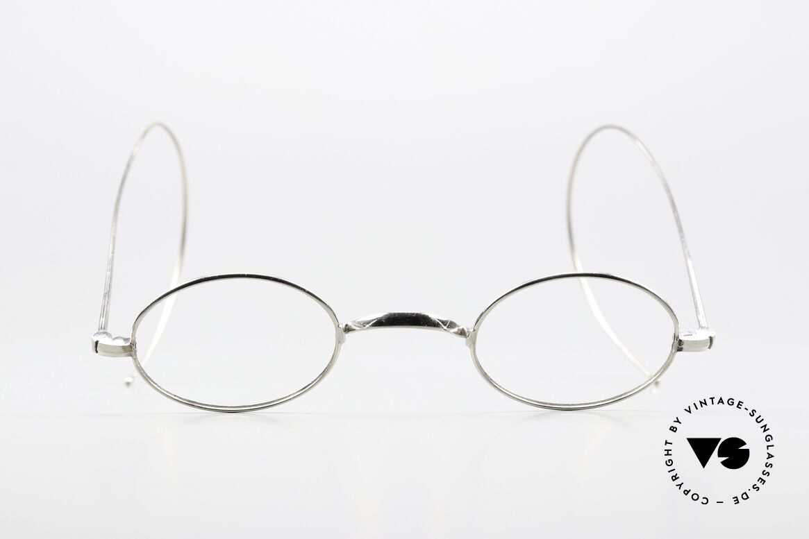 Schubert Antik Museums Glasses 100 Years Old, an approx. 100 years old antique; silver-plated, Made for Men and Women
