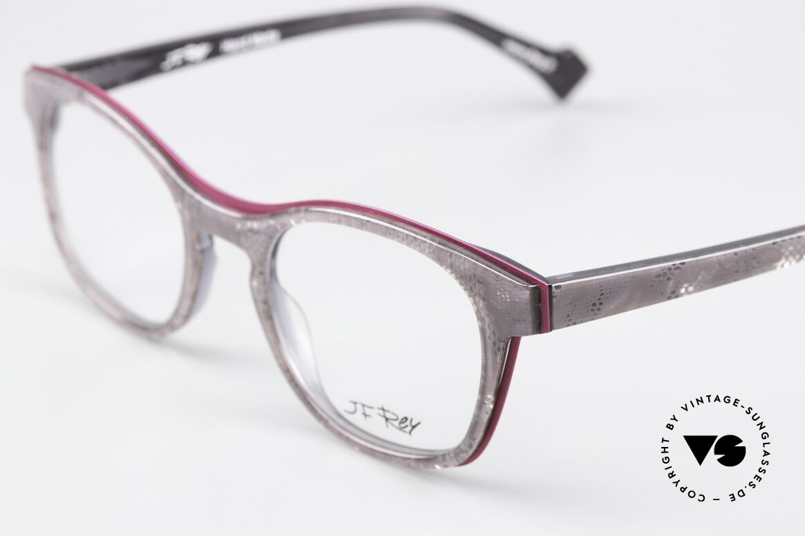 JF Rey JF1340 Grey Marbled And Pink, for minimalist styles and innovative frame materials, Made for Women