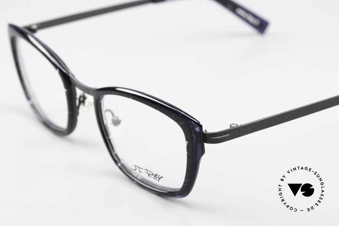 JF Rey JF2718 Grey Marbled And Purple, for minimalist styles and innovative frame materials, Made for Women