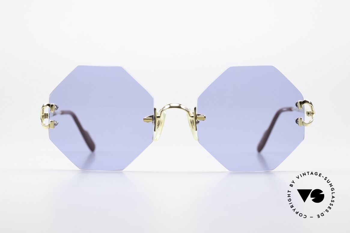 Cartier Rimless Octag One Of A Kind Customized, model of the rimless series with new OCTAG lenses, Made for Men and Women