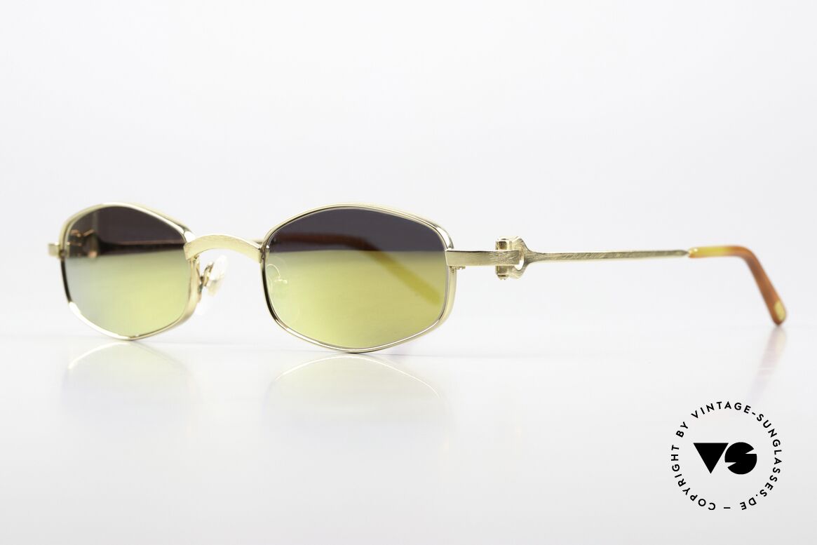 Cartier Ginger Luxury Shades Gold Mirrored, 22ct gold-plated finish (noble and 1st class quality), Made for Men and Women