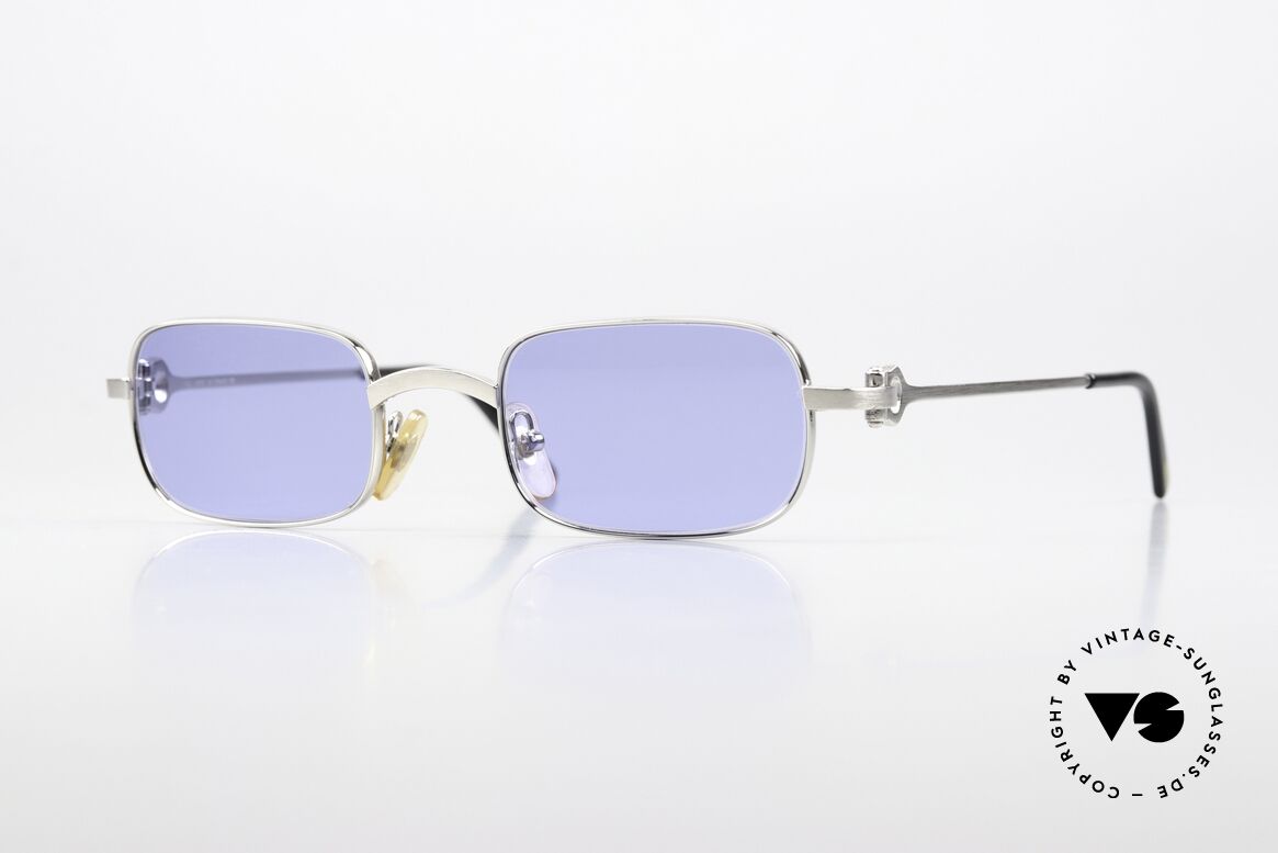 Cartier Dreamer - M Luxury Brushed Platinum, rare CARTIER vintage luxury sunglasses from 1999, Made for Men