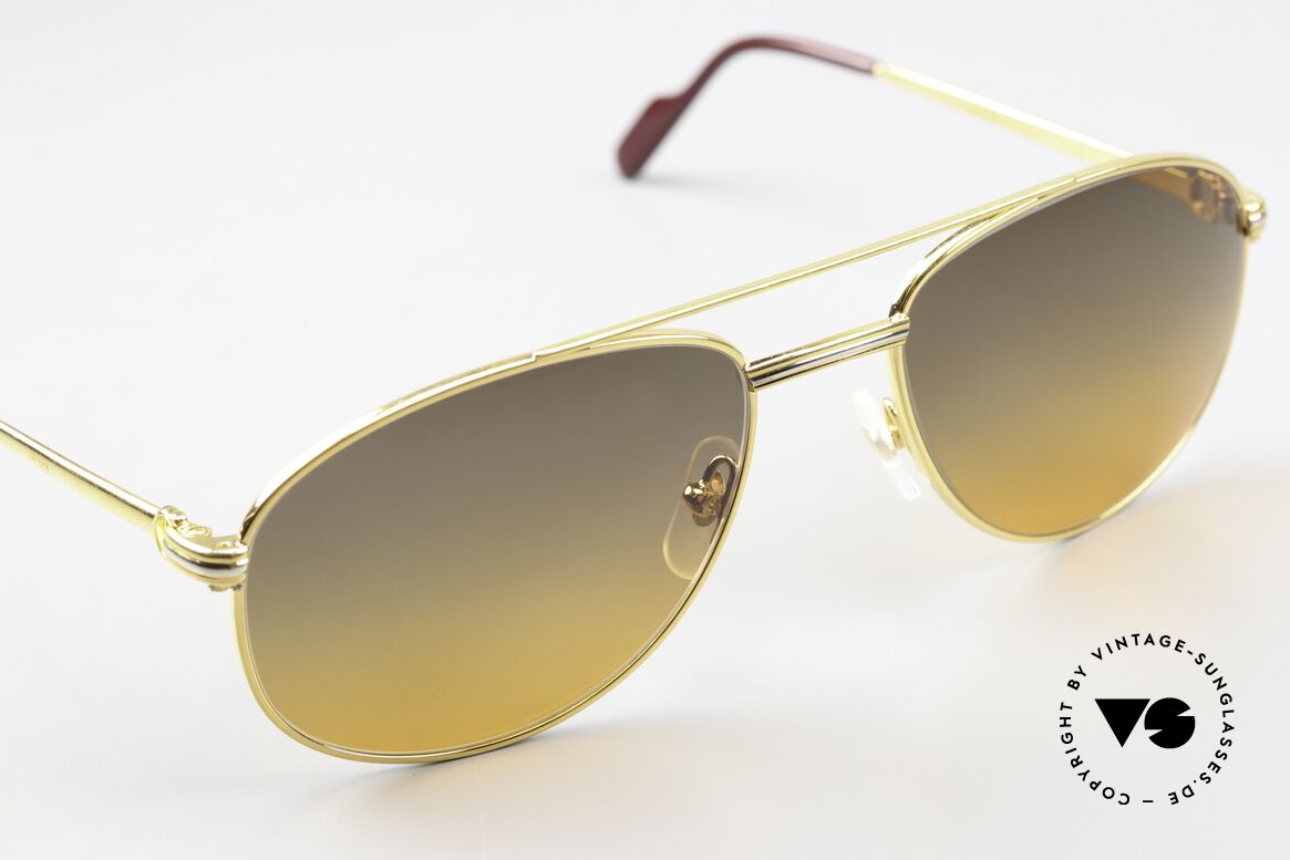 Cartier Driver - M With New Sunset Lenses, NO RETRO shades, but a 30 years old ORIGINAL, vertu!, Made for Men
