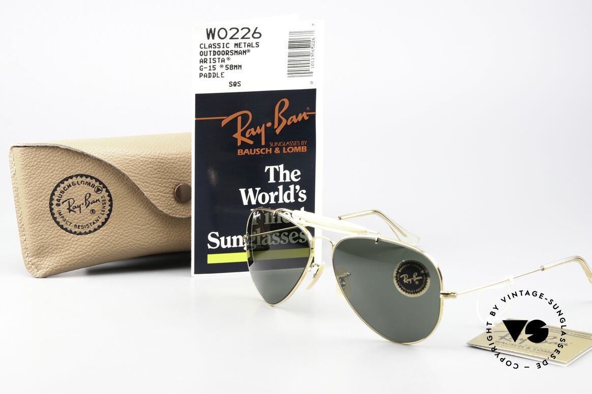 Ray Ban Outdoorsman USA Aviator Sunglasses, Size: medium, Made for Men and Women