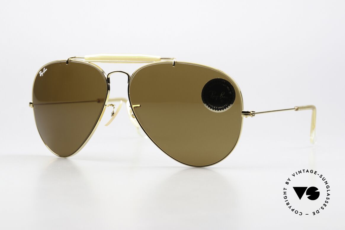 Ray Ban Outdoorsman II Aviator Classic 62mm Size, legendary Ray-Ban USA B&L aviator sunglasses, Made for Men Ray Ban Outdoorsman II Aviator Classic 62mm Size, legendary Ray-Ban USA B&L aviator sunglasses, Made for Men