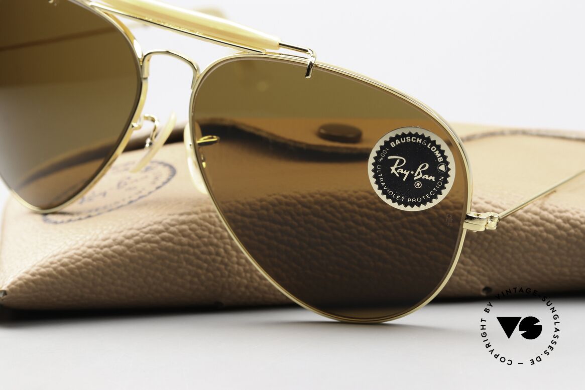 Ray Ban Outdoorsman II Aviator Classic 62mm Size, Size: large, Made for Men Ray Ban Outdoorsman II Aviator Classic 62mm Size, Size: large, Made for Men