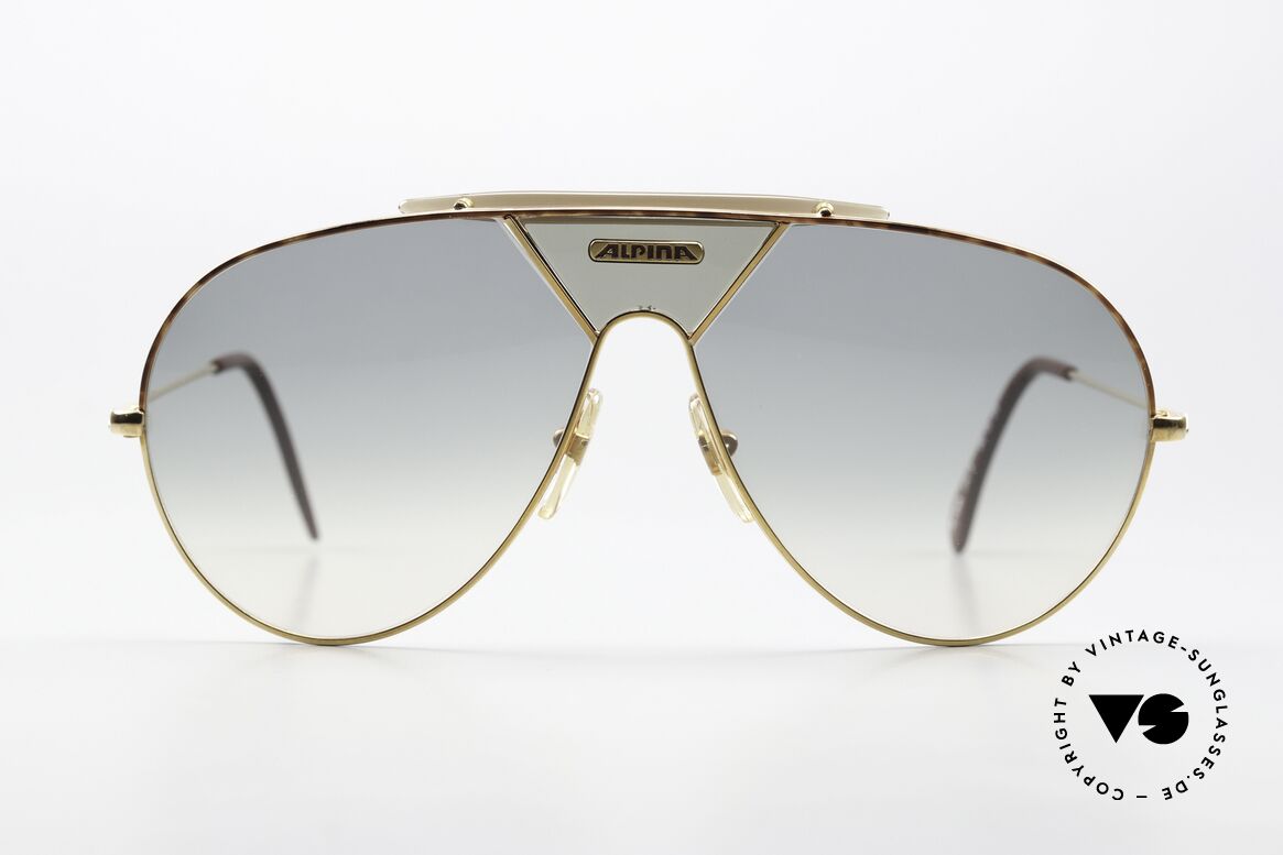 Alpina TR4 Miami Vice Sunglasses 80s, worn by actor Don Johnson (cult series 'Miami Vice'), Made for Men