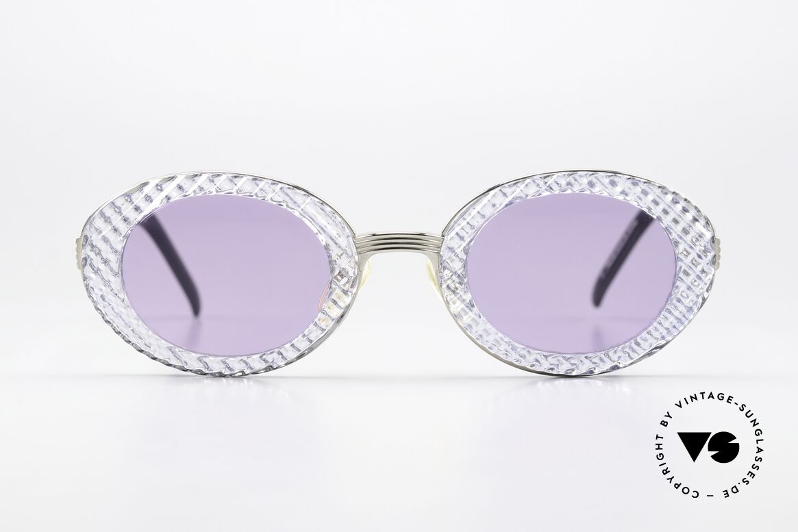 Jean Paul Gaultier 56-5201 Notre Dame Sunglasses 1997, frame design inspired by the church windows, Made for Women