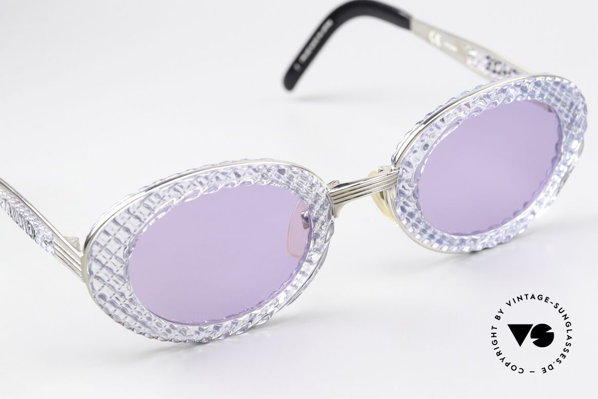 Jean Paul Gaultier 56-5201 Notre Dame Sunglasses 1997, unworn rarity (like all our vintage J.P.G. sunglasses), Made for Women