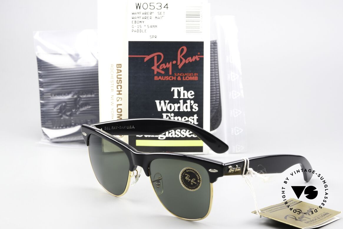 Ray Ban Wayfarer Max II Original 80s USA Ray-Ban, Size: large, Made for Men