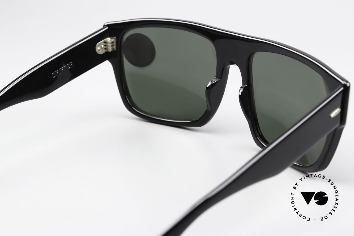 Ray Ban Drifter Bausch & Lomb Sunglasses, catalog name: Drifter, 56/18, W0359, G-15, Black, Made for Men
