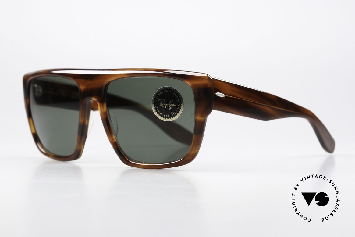 Ray Ban Drifter Bausch&Lomb 80s Vintage, massive frame design (monolithic - built to last), Made for Men