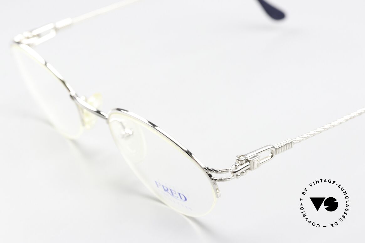 Fred Feroe - S Platinum Plated Eyewear, temples are twisted like a hawser; sailor's MUST HAVE, Made for Men and Women