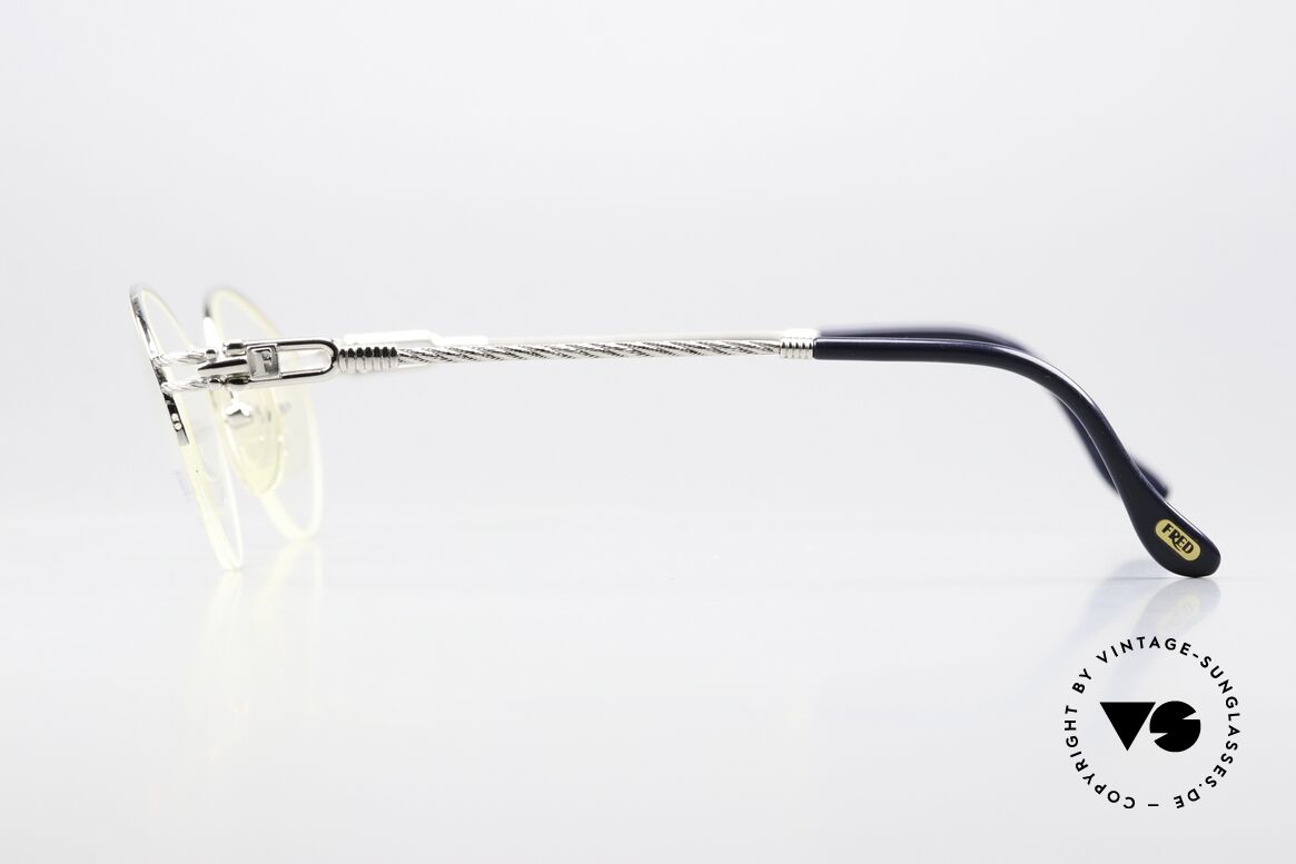 Fred Feroe - S Platinum Plated Eyewear, PLATINUM-PLATED with original packaging by FRED, Made for Men and Women